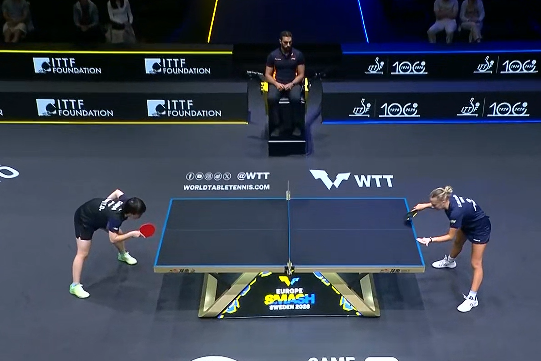 Góc Nhìn Sunwin: Phong độ đầy đủ, từng dẫn 10-0! Wang Yidi quét Bergjaard vào vòng 32 Europe Grand Smas